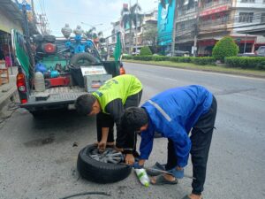 บริการปะยาง.com รับปะยาง เปลี่ยนยาง นอกสถานที่ 9 1